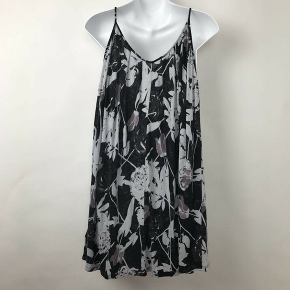 Silence + Noise Tank Dress Multicolor Floral Sz S - Picture 4 of 7